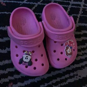 Pink Crocs